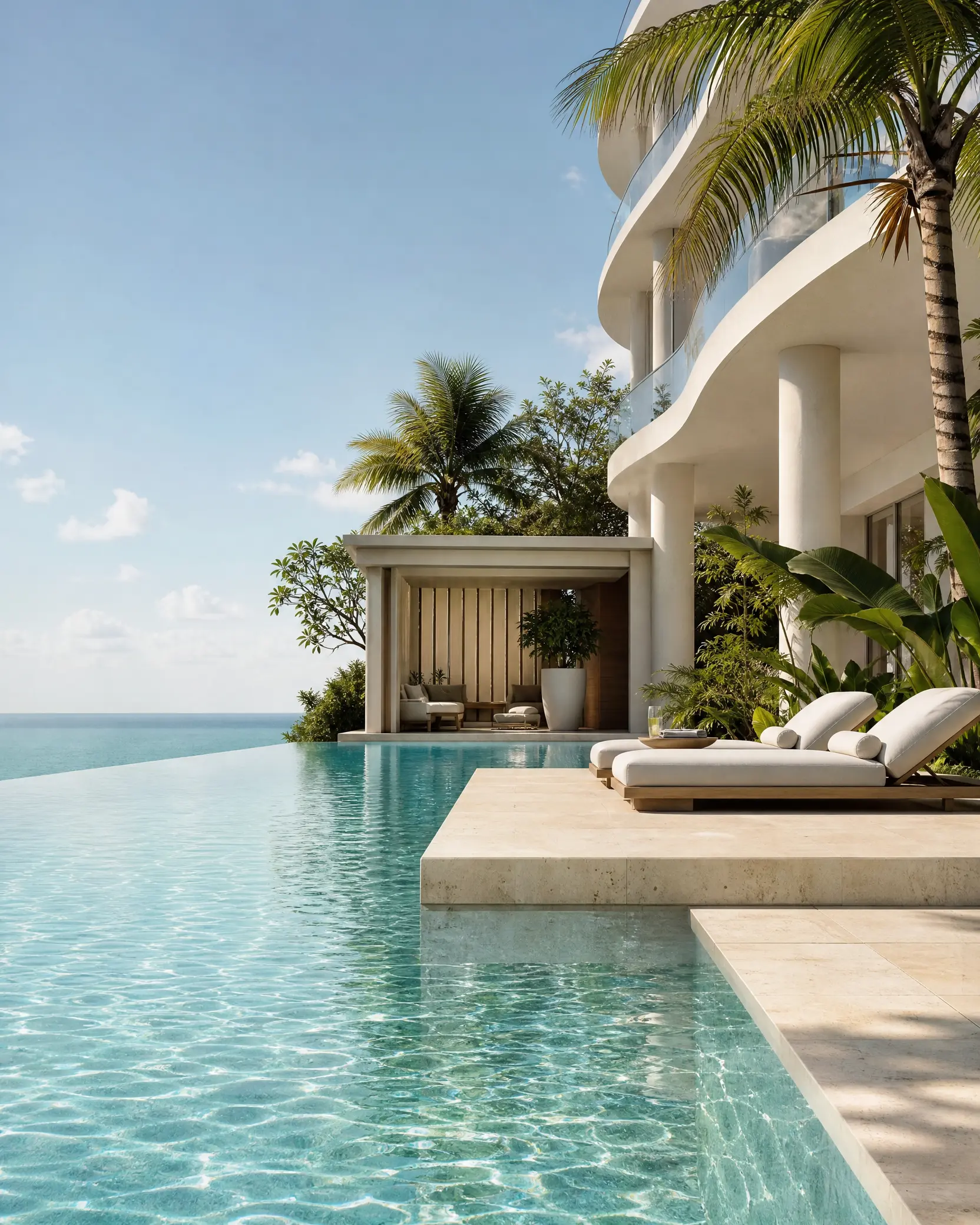 Godrej Verano tower and infinity pool